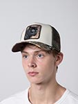 Бейсболка GOORIN BROTHERS арт. 101-2987 (коричневый / белый)